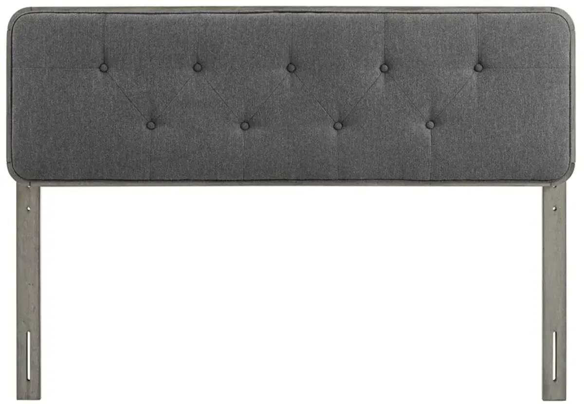 Modway - Collins Tufted King Fabric and Wood Headboard