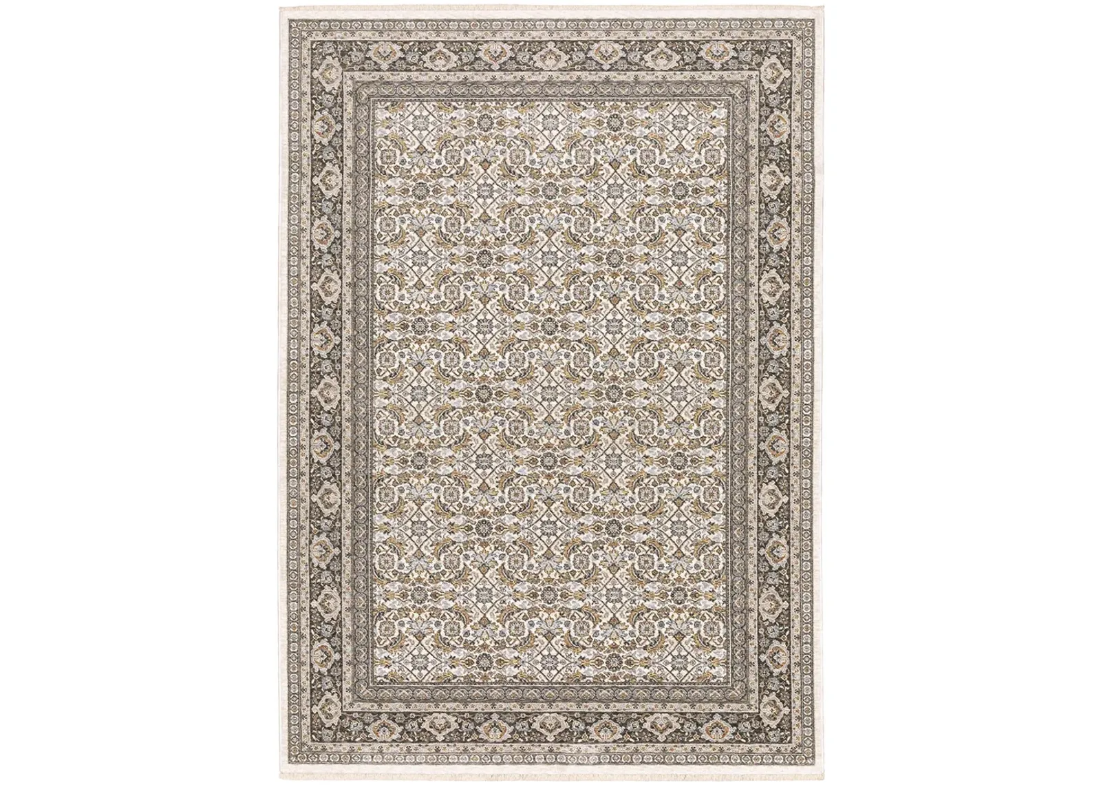 Maharaja 5'3" x 7'6" Ivory Rug