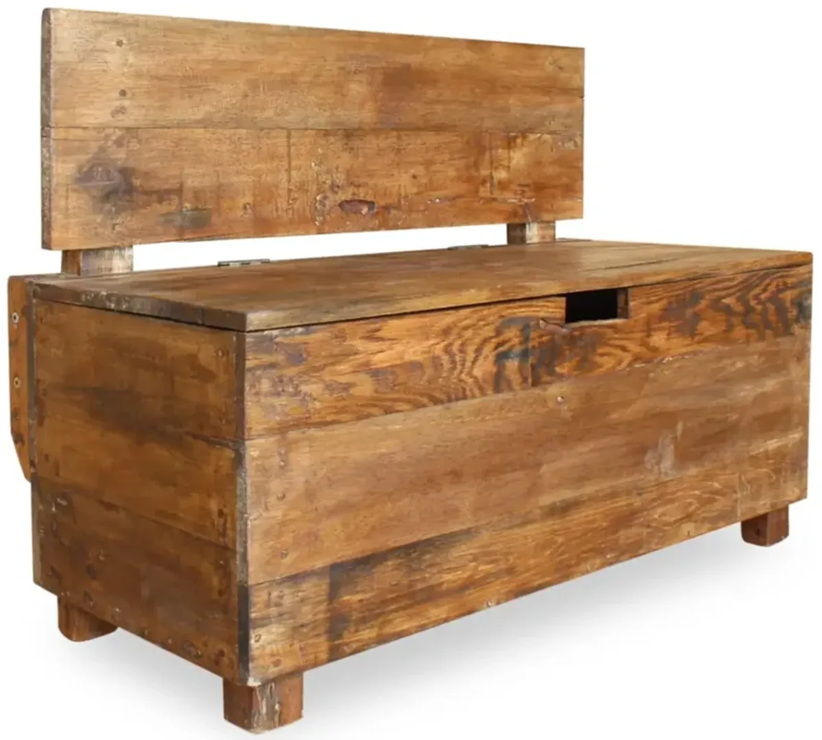 vidaXL Bench Solid Reclaimed Wood 33.9"x15.7"x23.6"