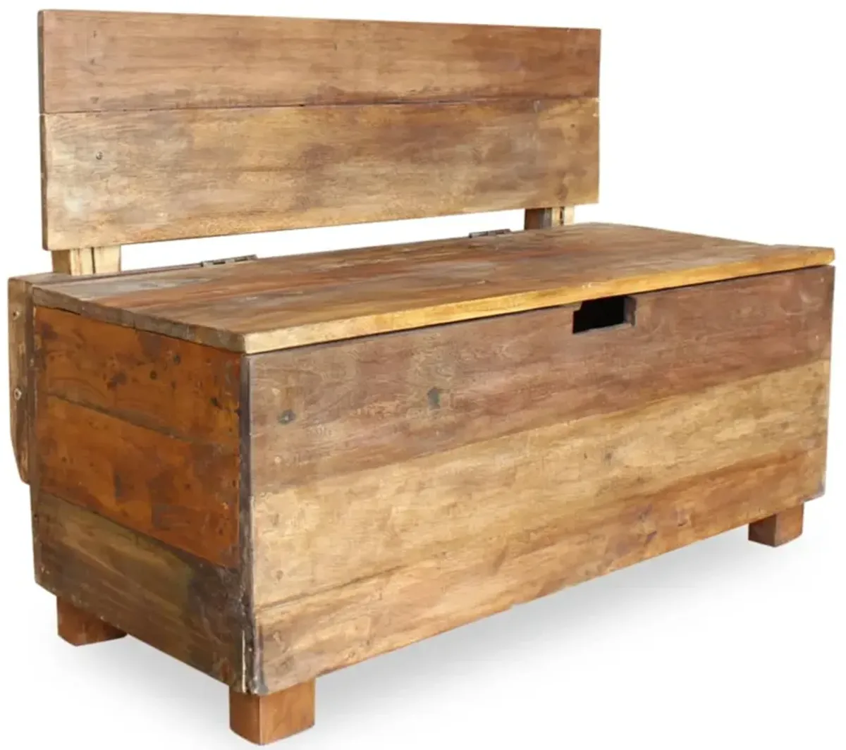 vidaXL Bench Solid Reclaimed Wood 33.9"x15.7"x23.6"