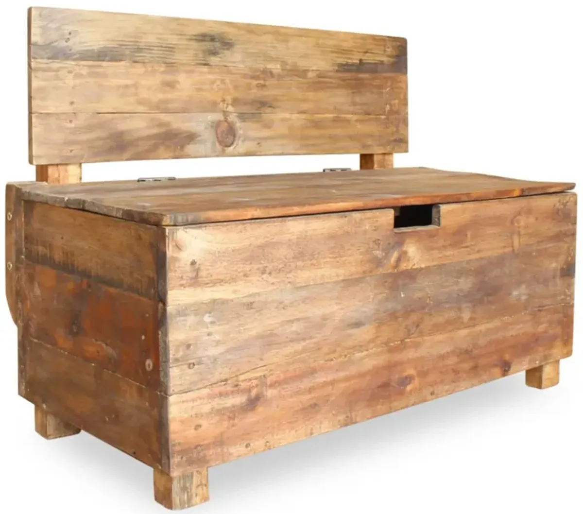 vidaXL Bench Solid Reclaimed Wood 33.9"x15.7"x23.6"