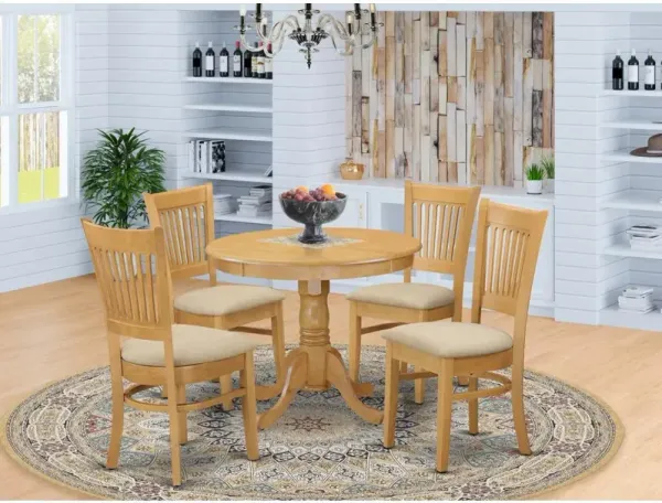 5 PC Dining room set - Dining Table and 4 Dining Chairs