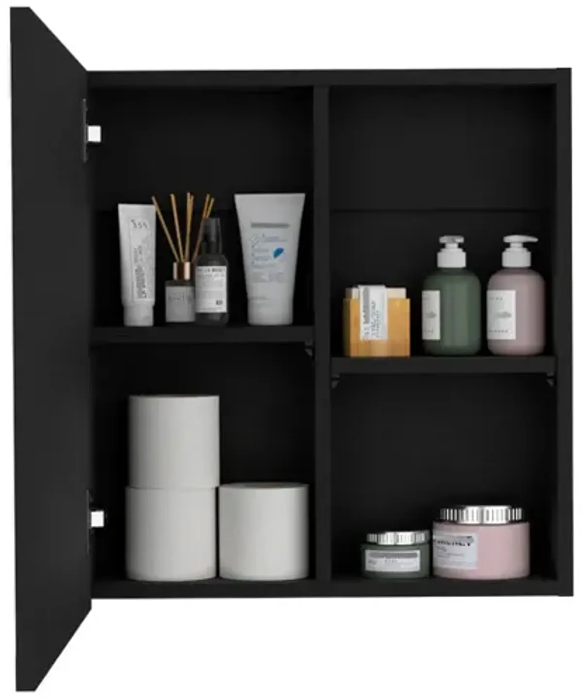 Medicine Cabinet Clayton, Bathroom, Black