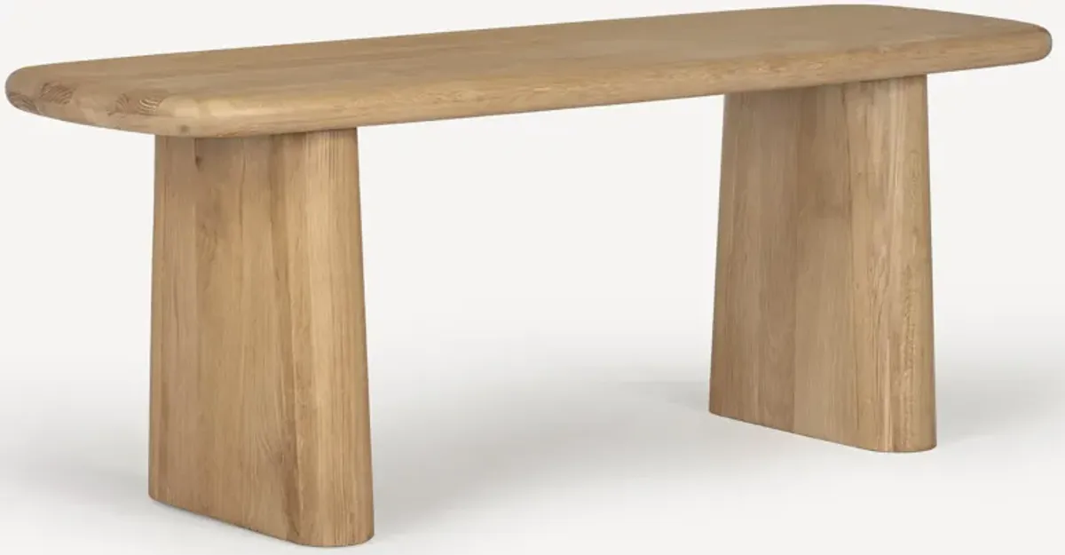 Laurel Dining Bench - Natural