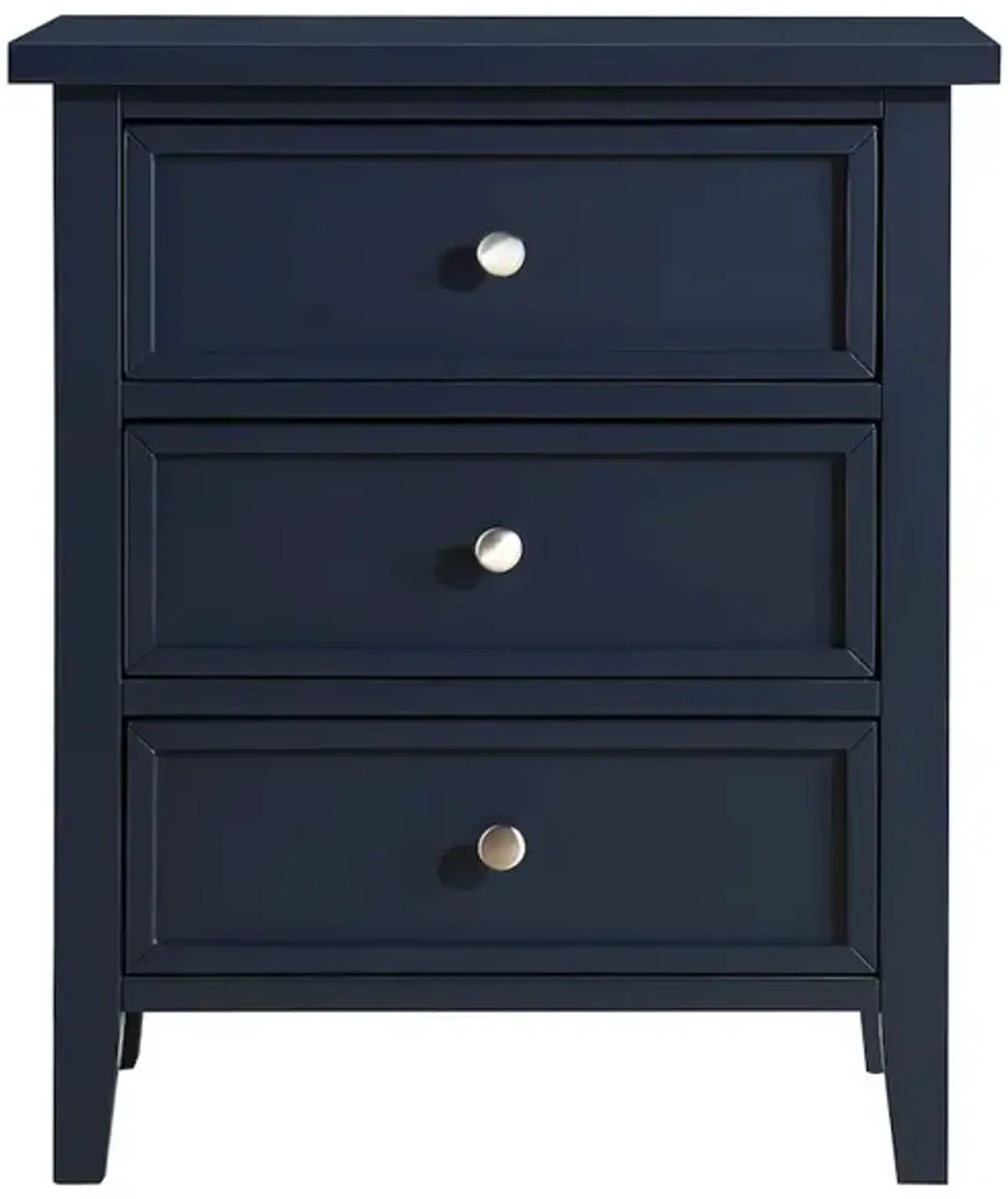 Comfort Pointe Lennon 3-drawer Nightstand - Midnight Blue