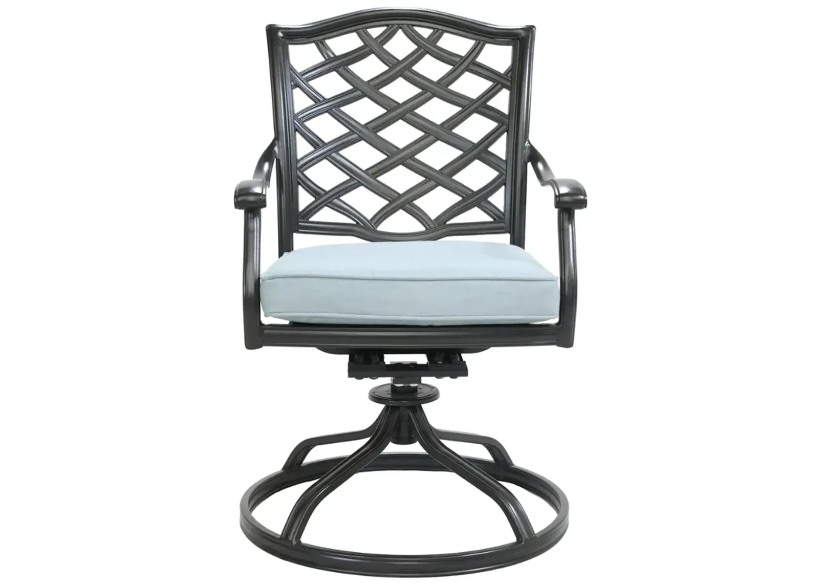 Aluminum Dining Swivel Chair