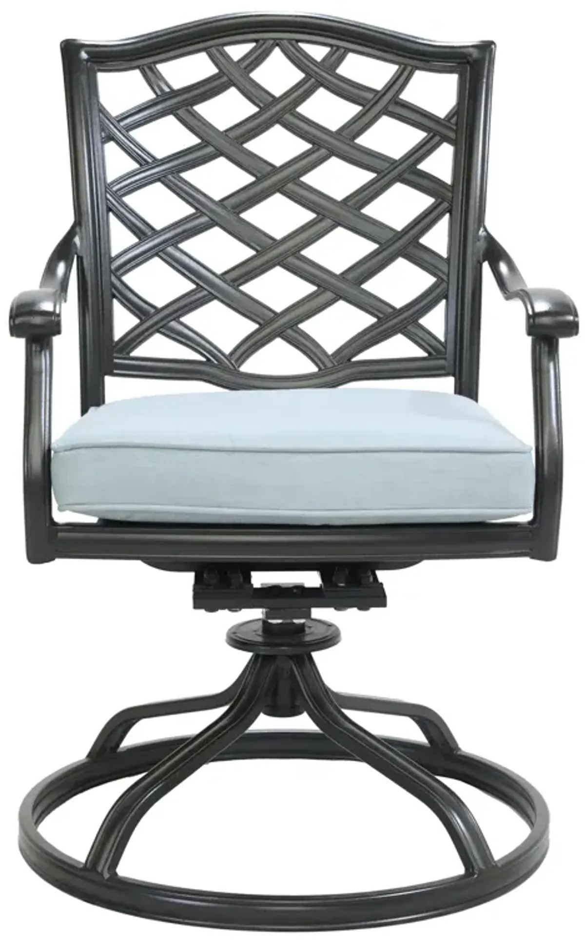 Aluminum Dining Swivel Chair