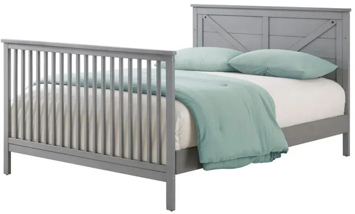 Oxford Baby Montauk Conv Kit Farmhouse Gray