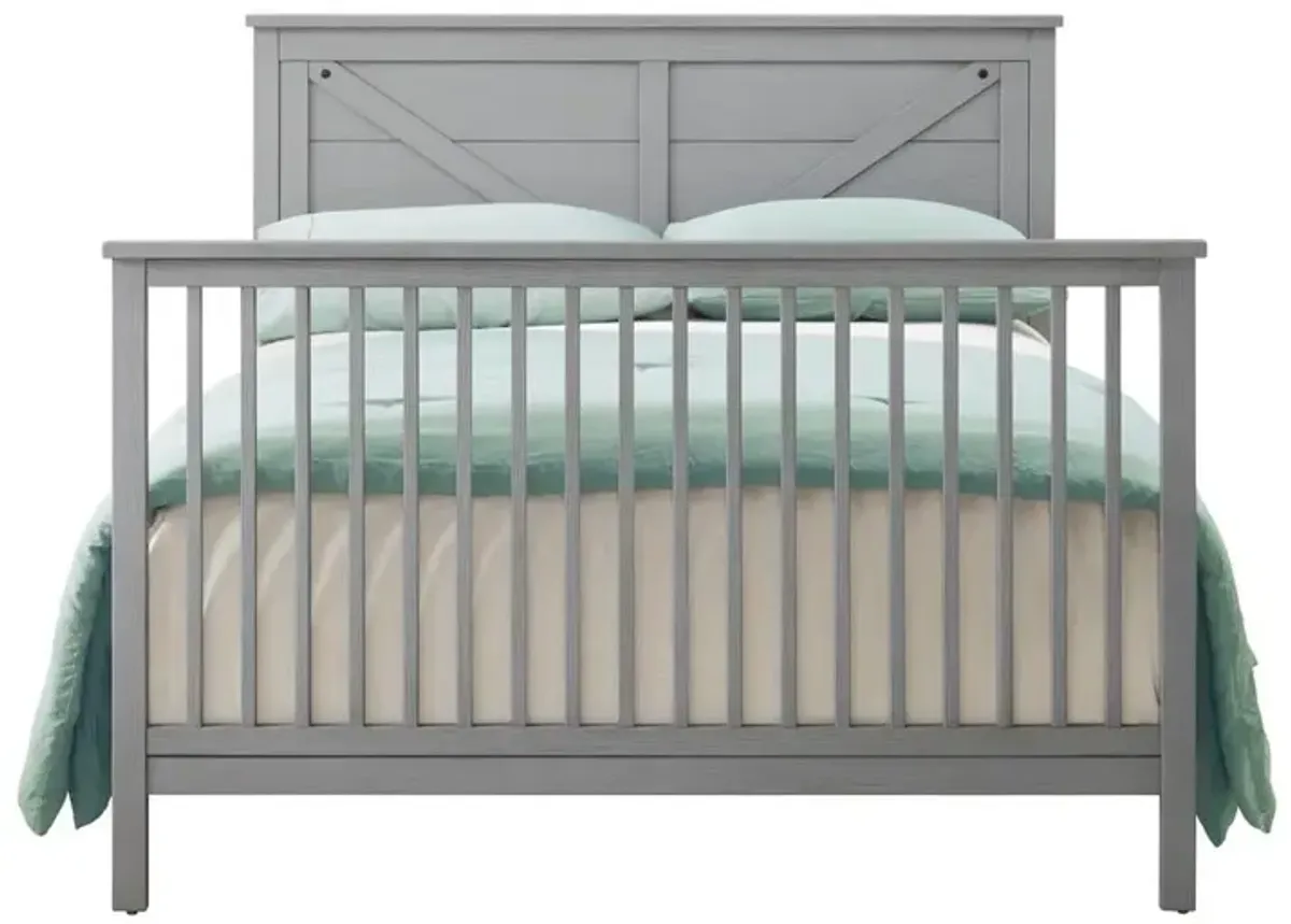 Oxford Baby Montauk Conv Kit Farmhouse Gray