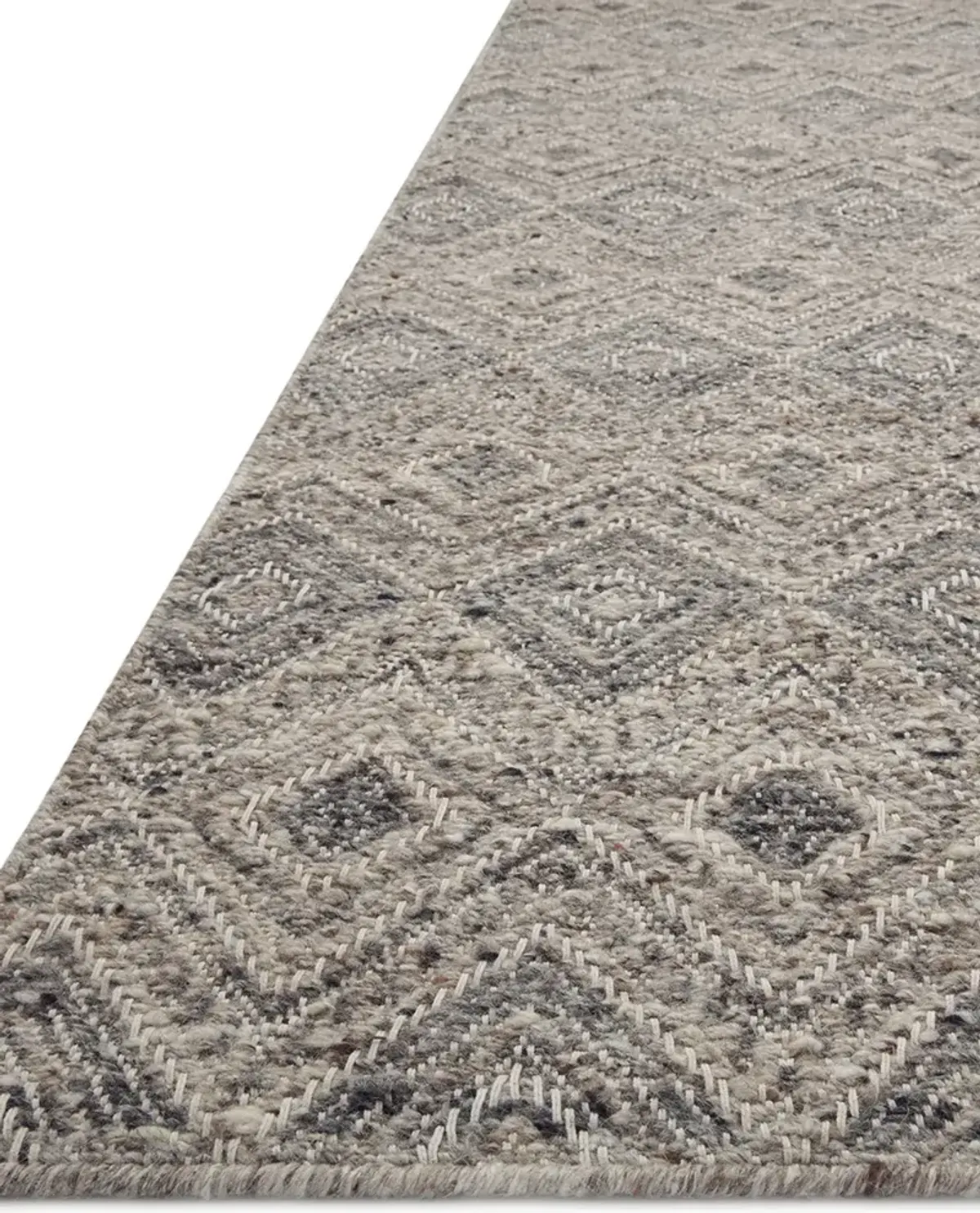 Raven RAV-02 Taupe / Gray 5''6" x 8''6" Rug by