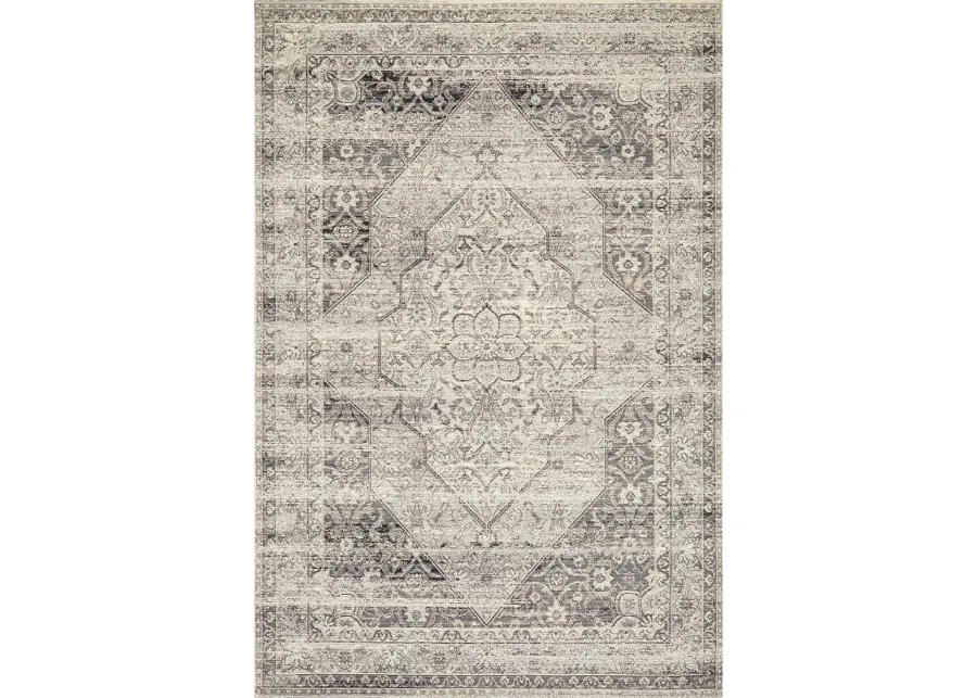 Mika MIK12 Stone/Ivory 6'7" x 9'4" Rug