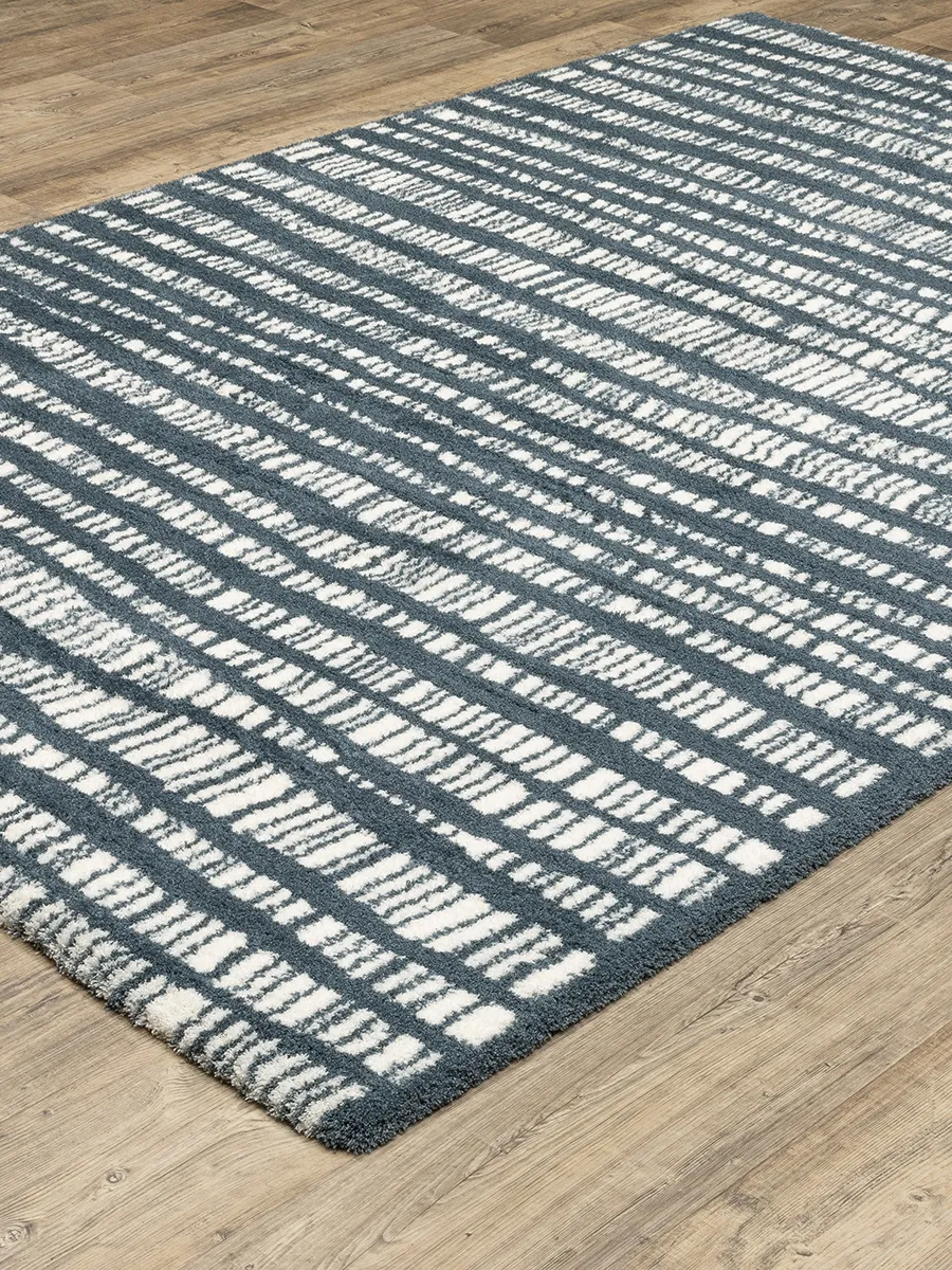 Galileo 9'10" x 12'10" Blue Rug