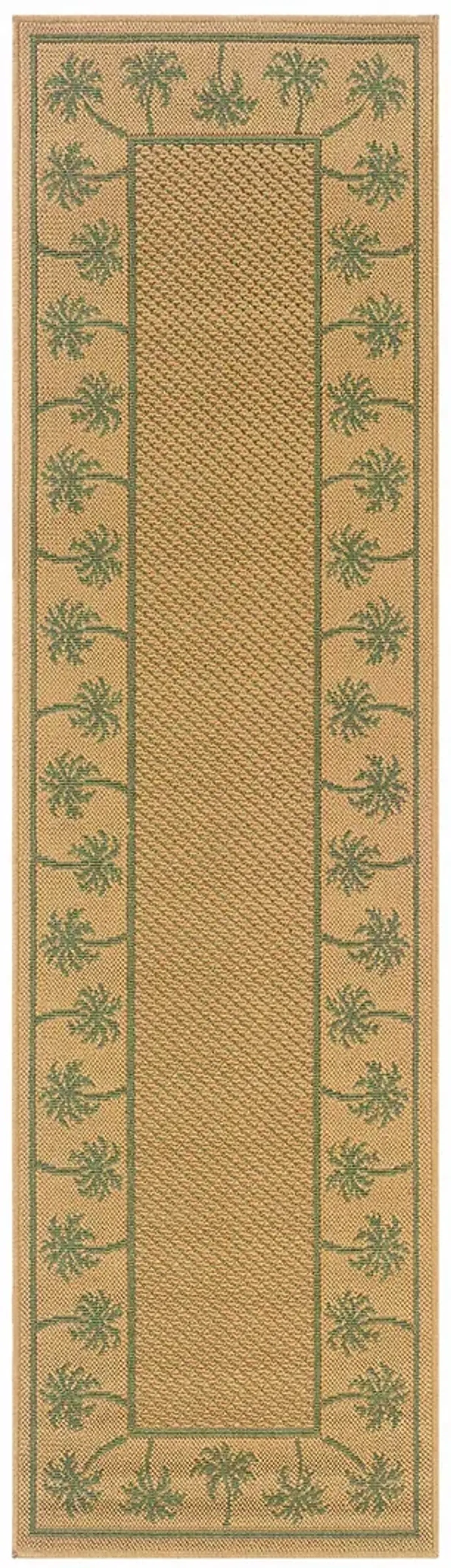 Lanai 2'3" x 7'6" Beige Rug