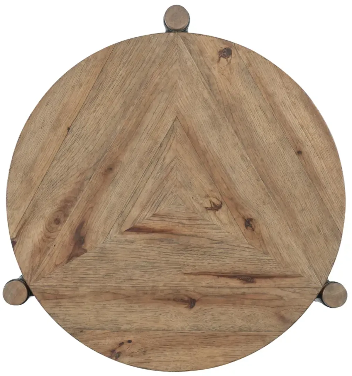 Vineyard Row Round End Table
