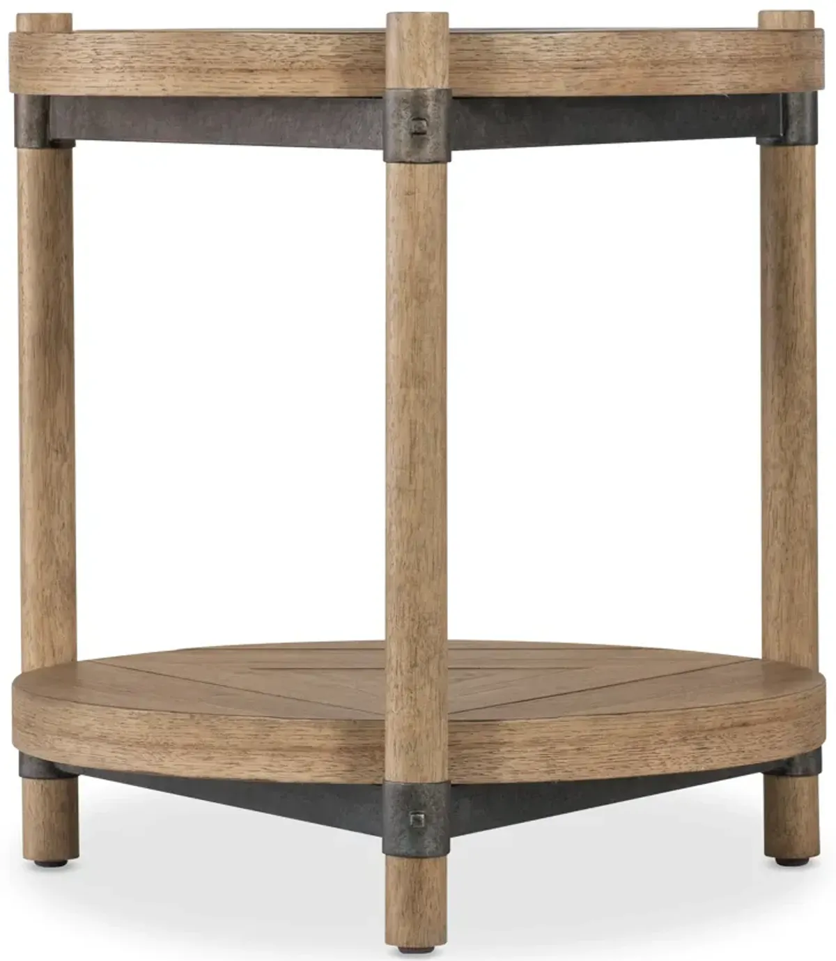 Vineyard Row Round End Table