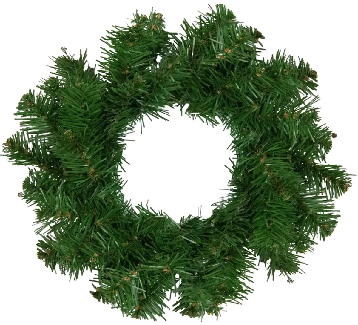 Deluxe Dorchester Pine Artificial Christmas Wreath  8-Inch  Unlit