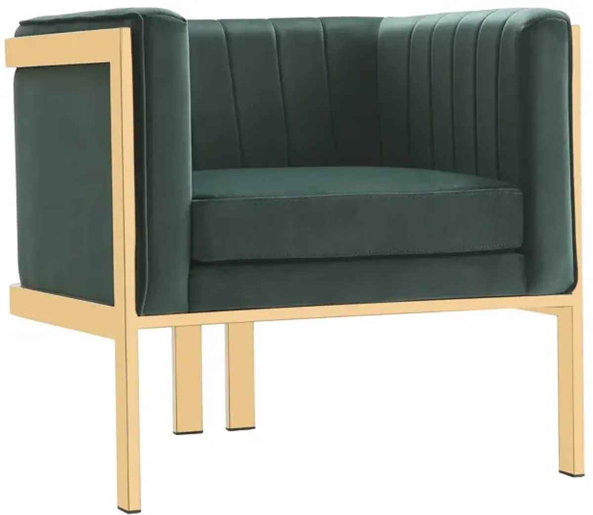 Paramount Green Accent Chairs (Set of 2)
