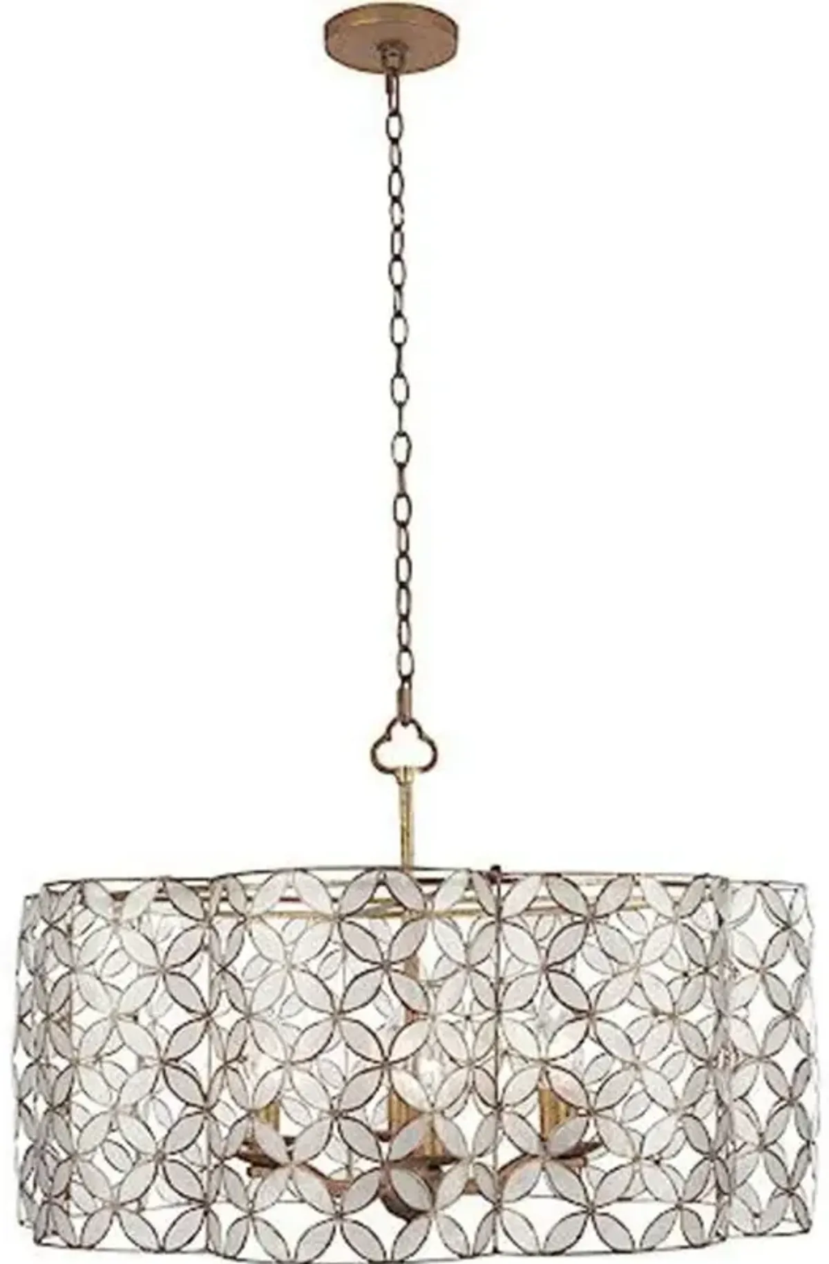 Belen Kox Organic Gold Leaf Pendant Light, Belen Kox