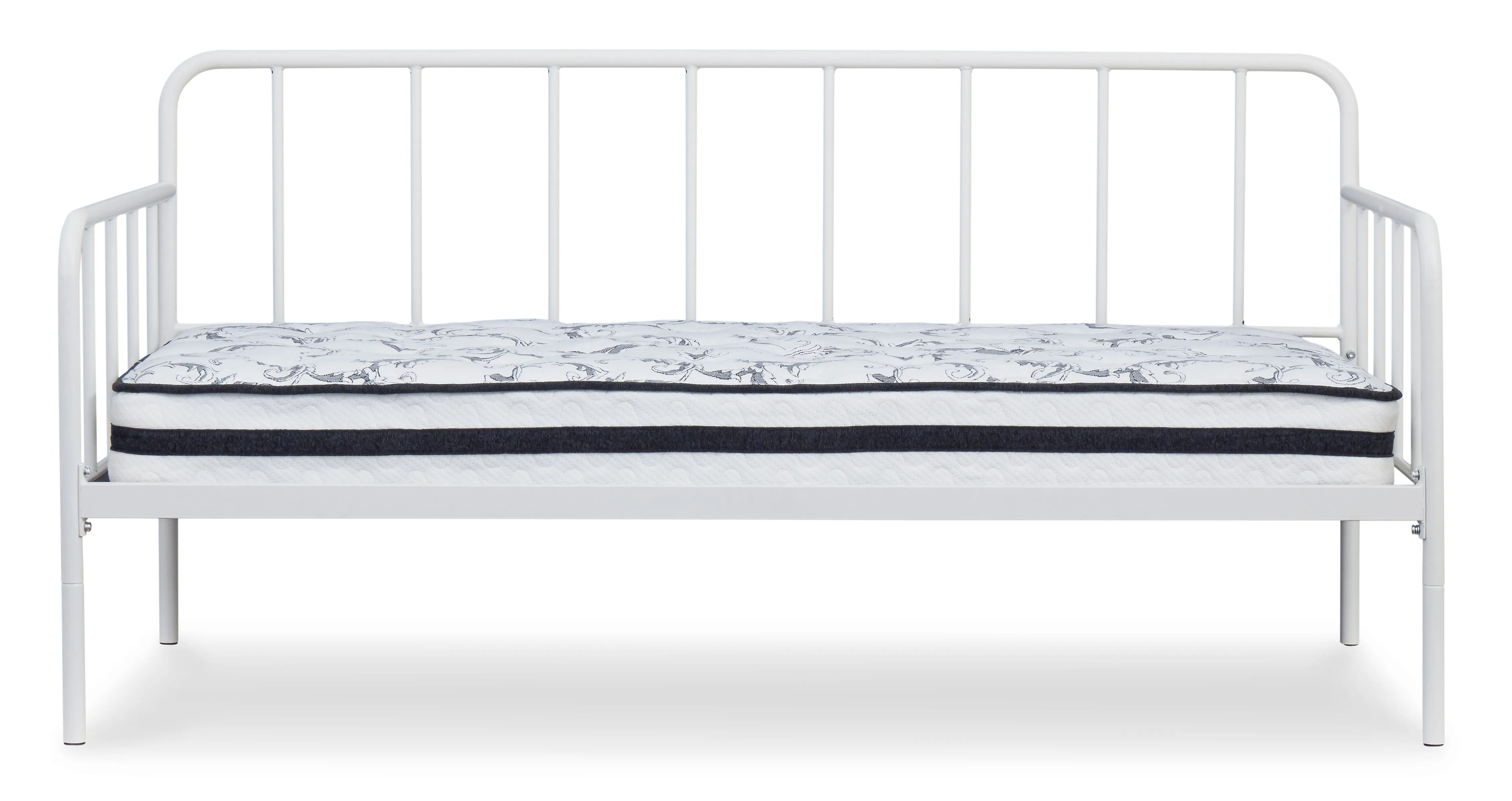 Trentlore Twin Metal Day Bed with Platform