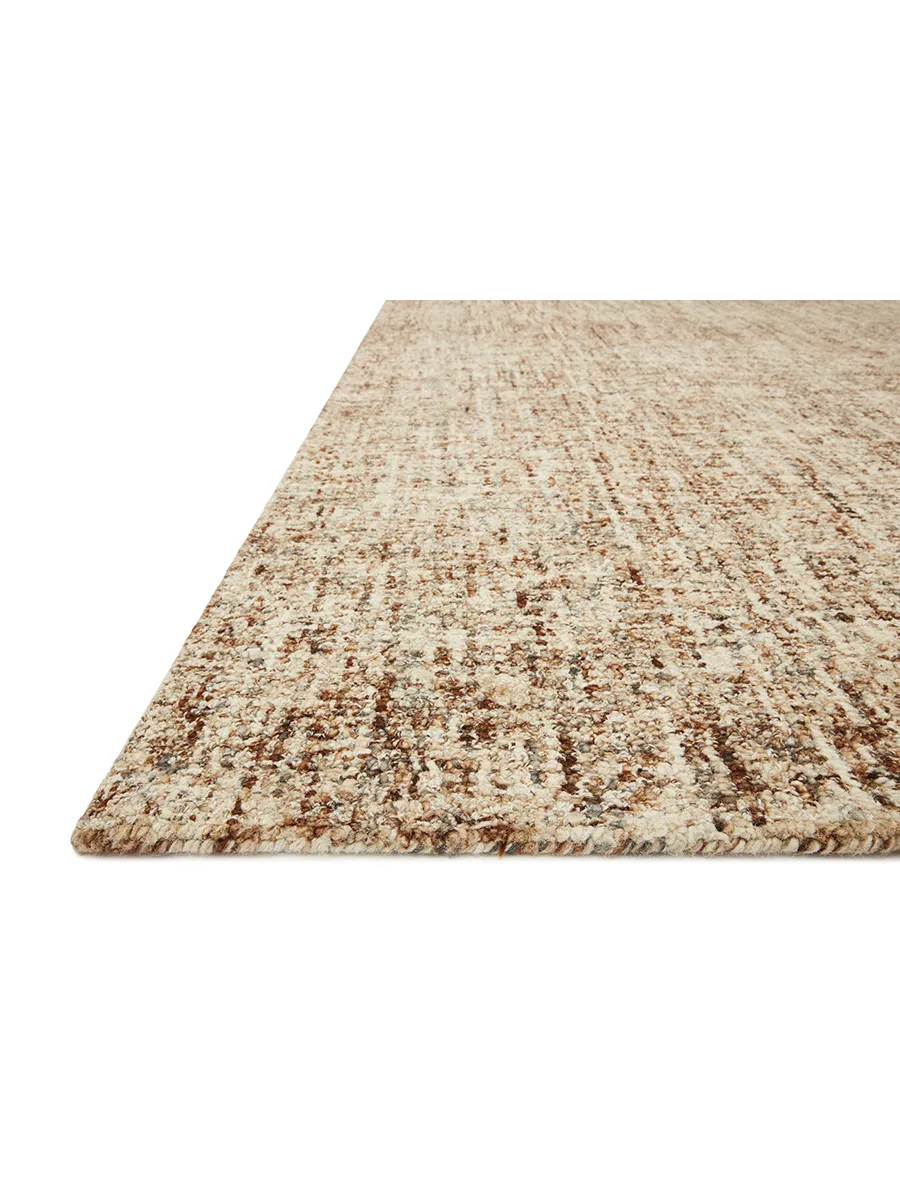 Harlow HLO01 Rust/Charcoal 5' x 7'6" Rug