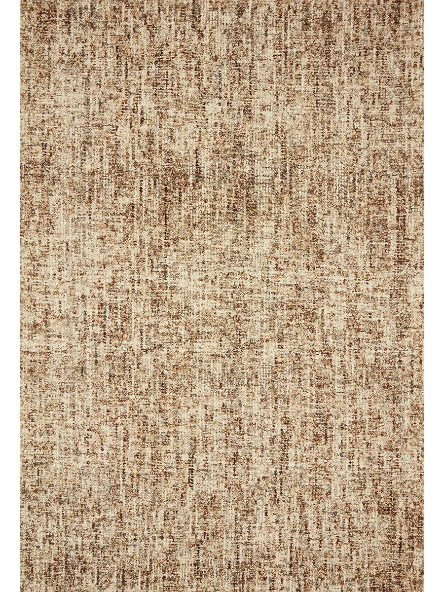 Harlow HLO01 Rust/Charcoal 5' x 7'6" Rug