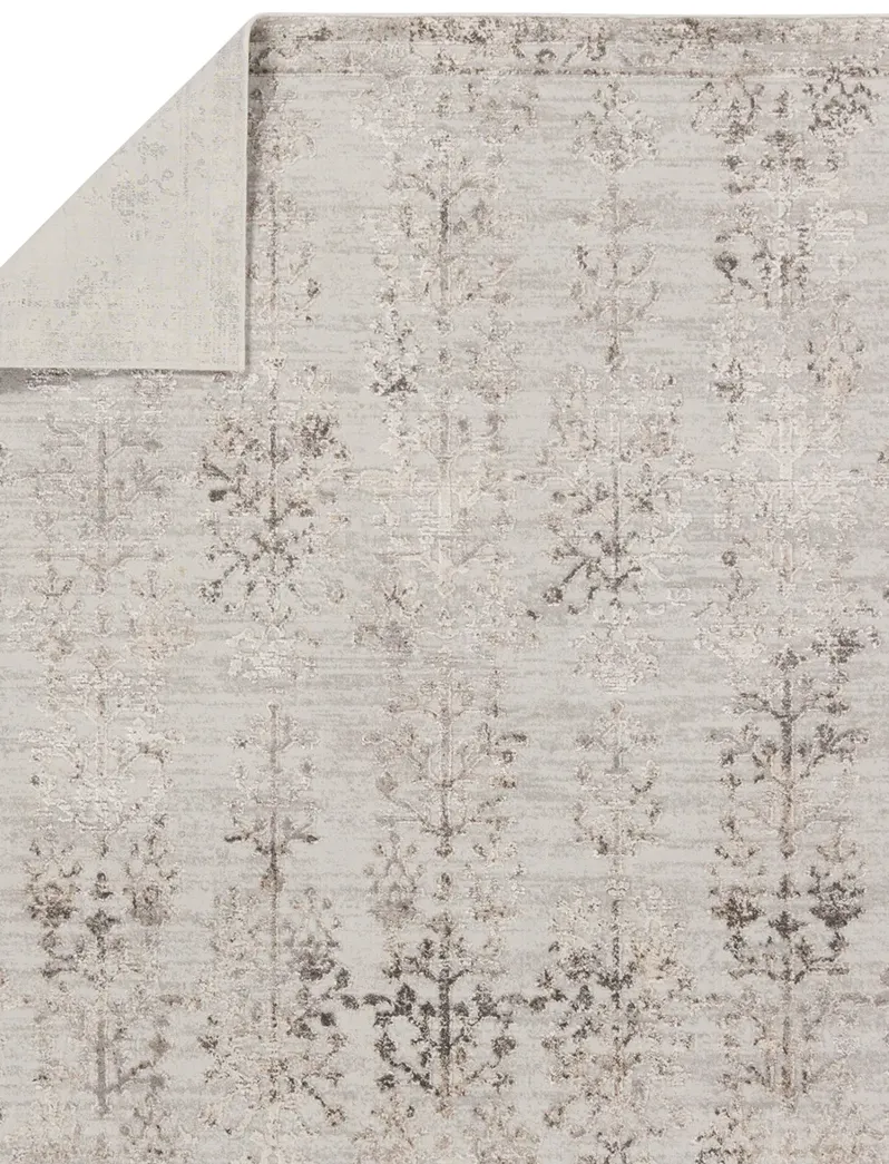 Cirque Fortier White 6'7" x 9'6" Rug