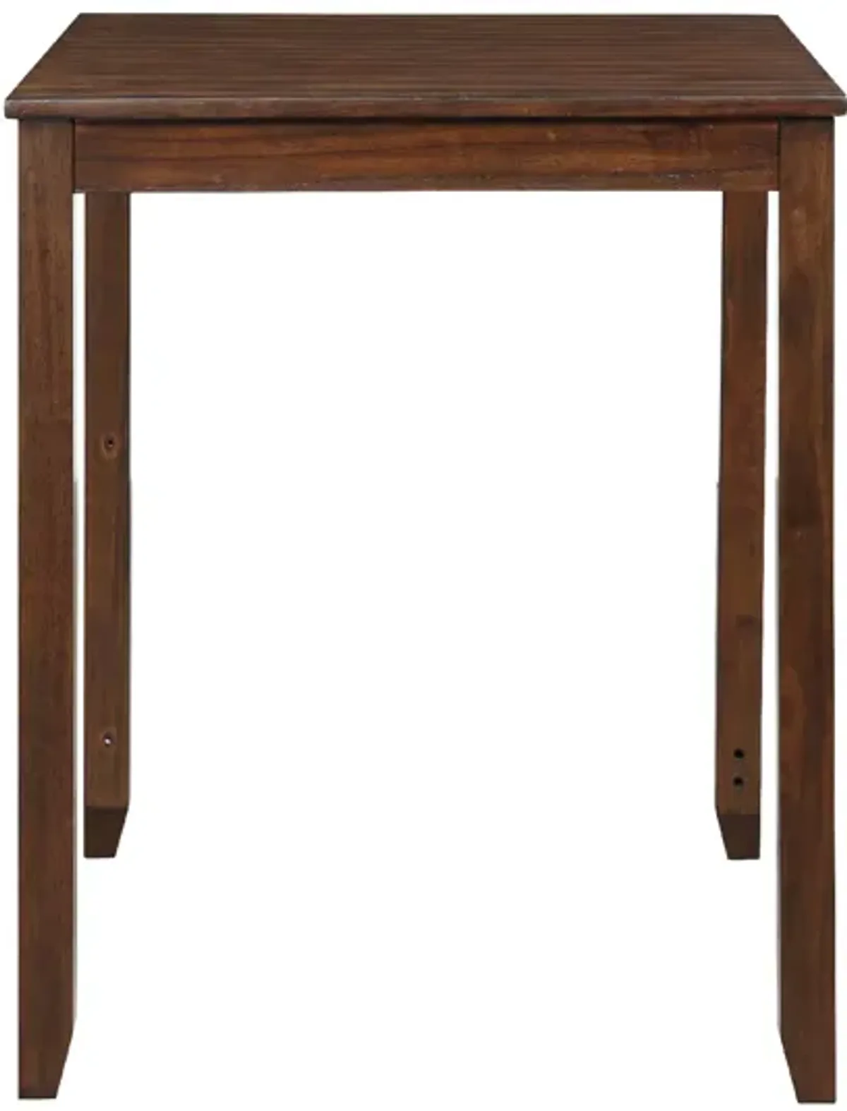 Gary 3 Piece Counter Table Set, Cherry Brown - Benzara