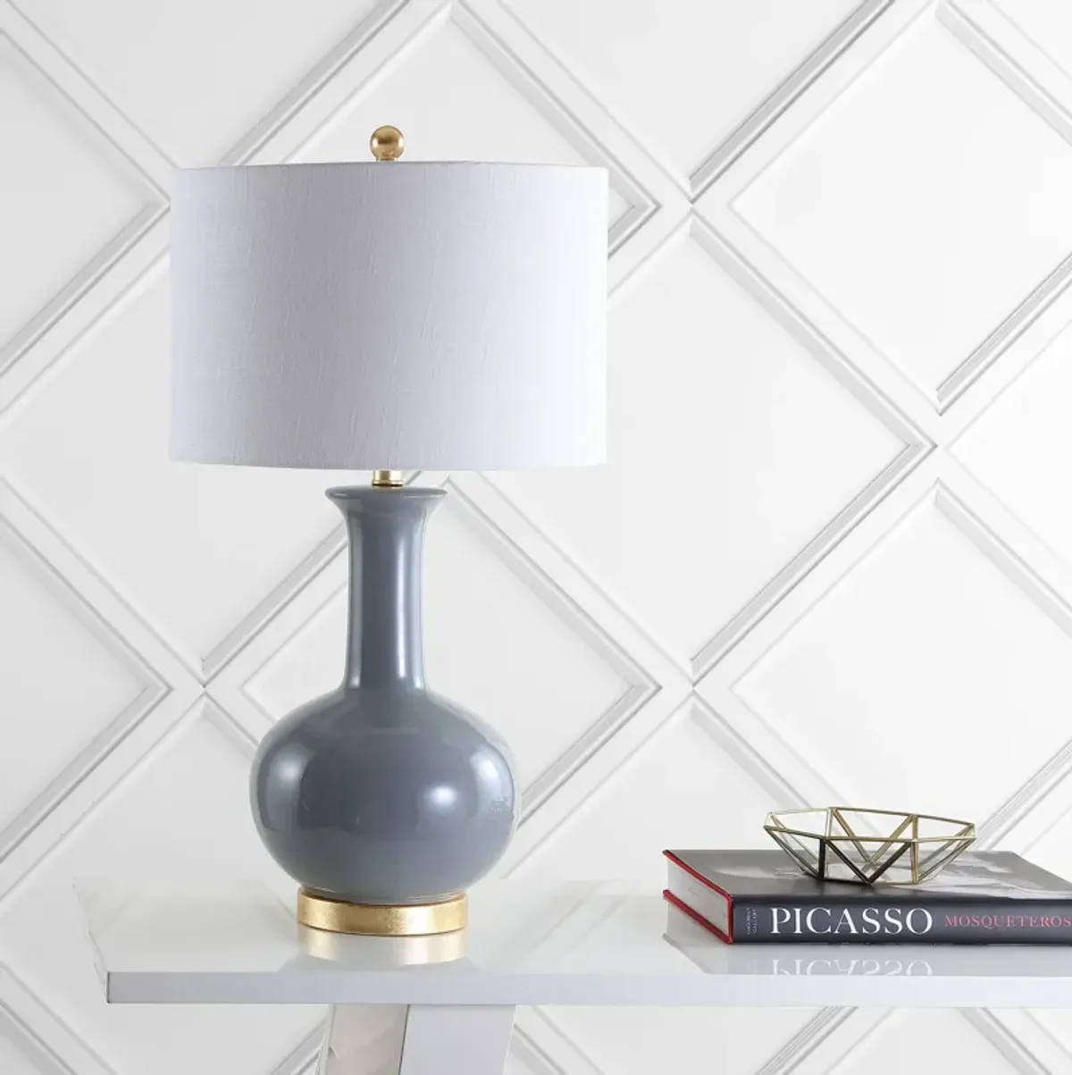 Brussels Ceramicmetal LED Table Lamp