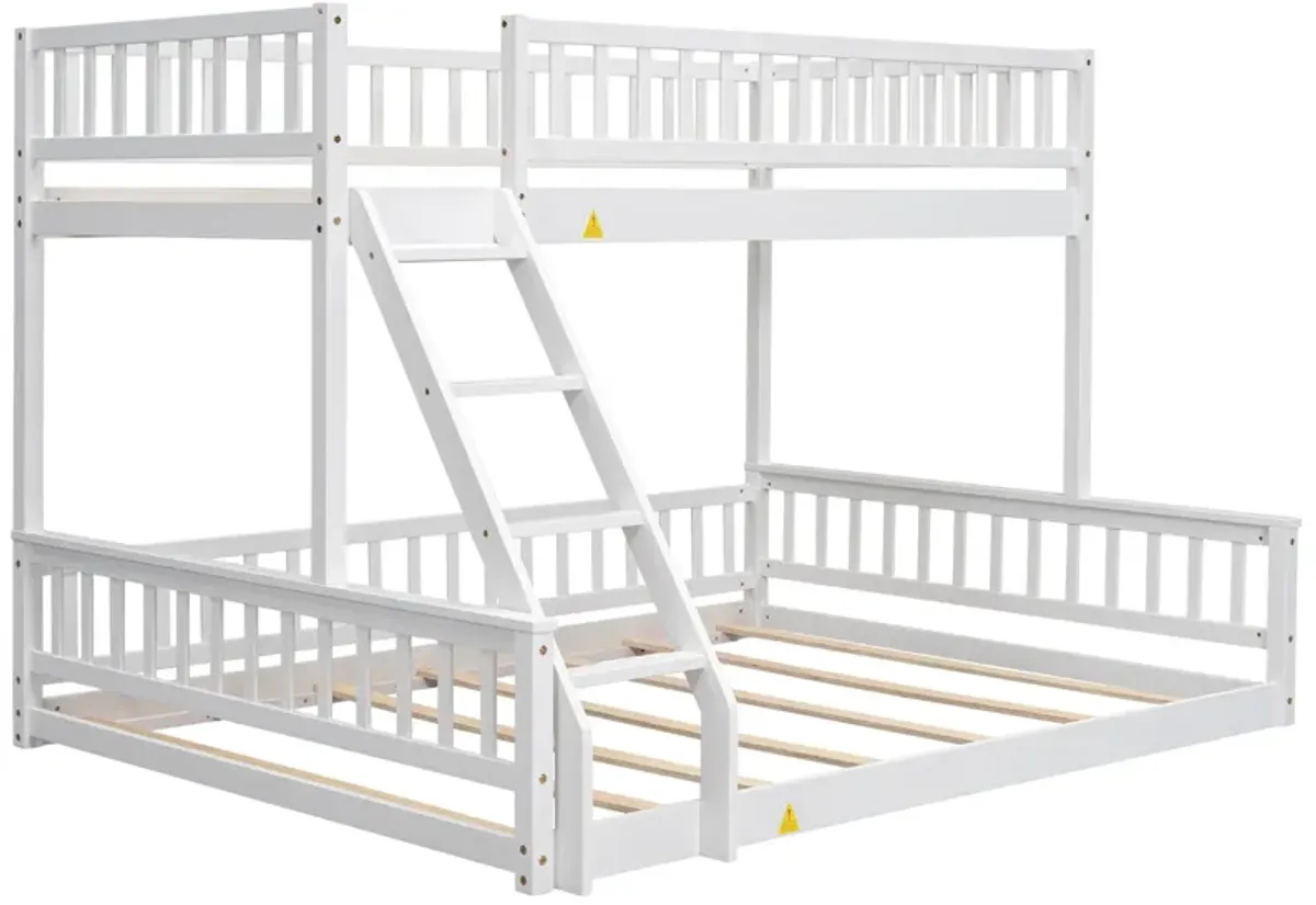 Merax Bunk Bed with Ladder and Guardrails