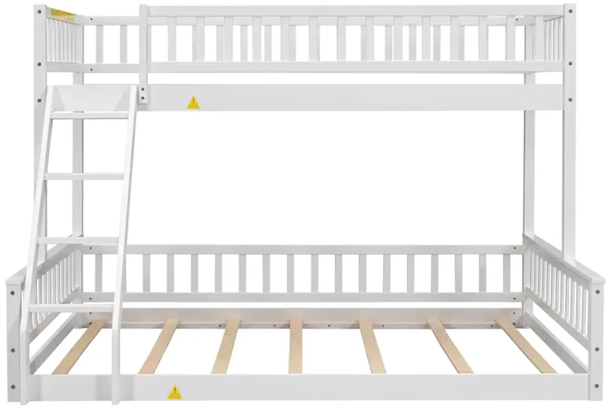 Merax Bunk Bed with Ladder and Guardrails