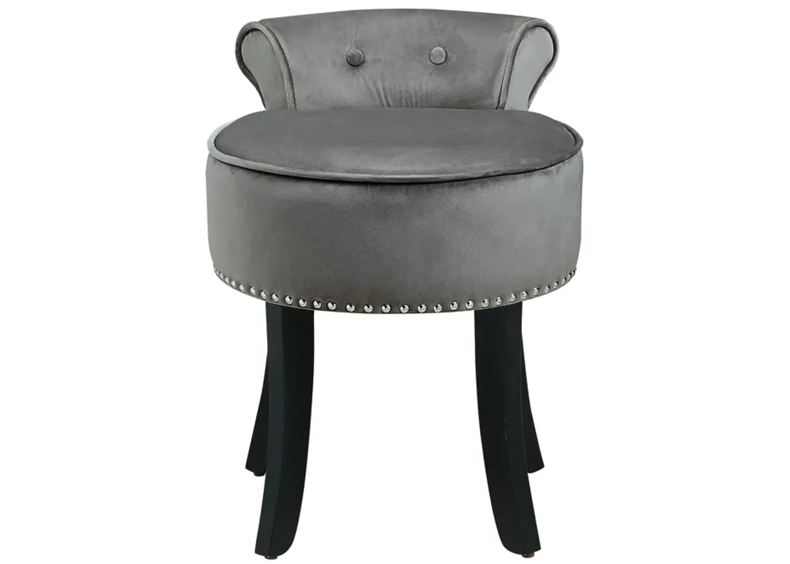 Inspired Home Delia Vanity Stool