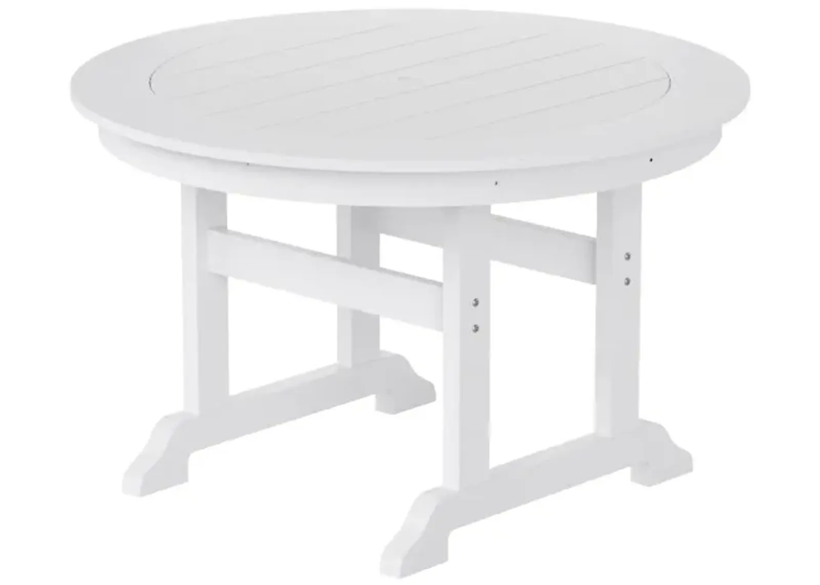 WestinTrends 47" Round Outdoor Patio Dining Table