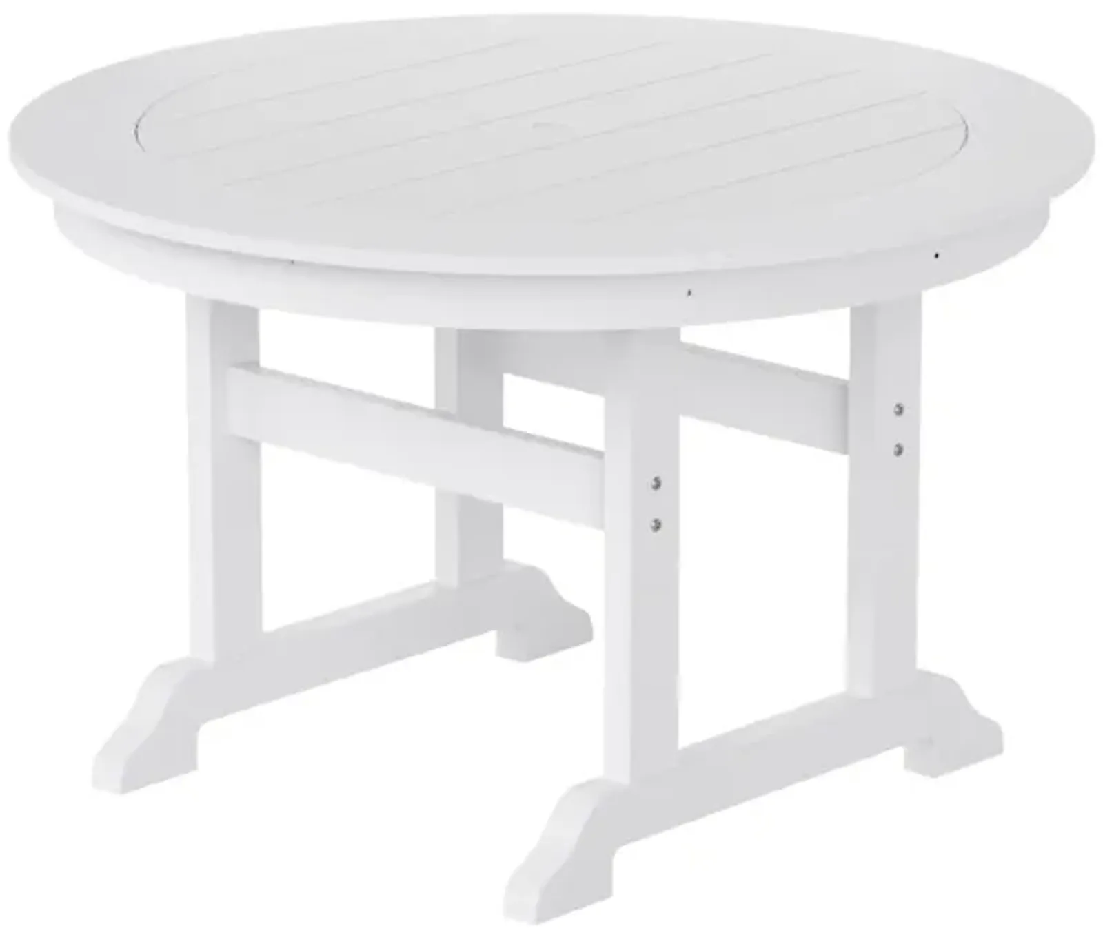 WestinTrends 47" Round Outdoor Patio Dining Table