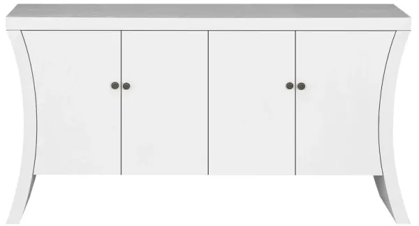 Merax Refined Industrial 4-Door Storage Cabinet Sideboard