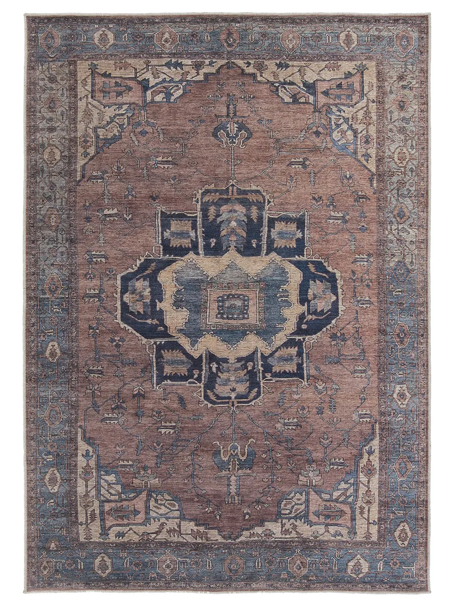 Vindage Barrymore Blue 3' x 8' Runner Rug