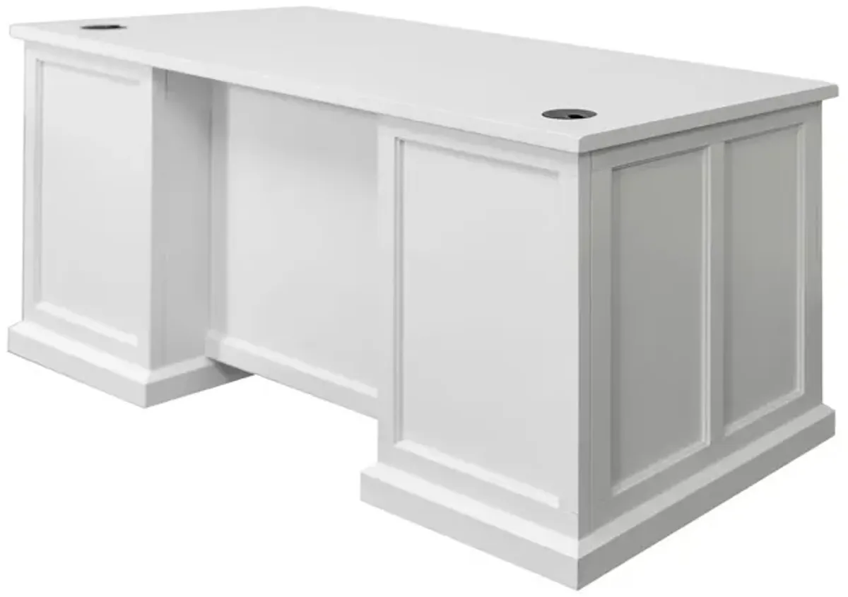 Double Pedestal Executive Desk