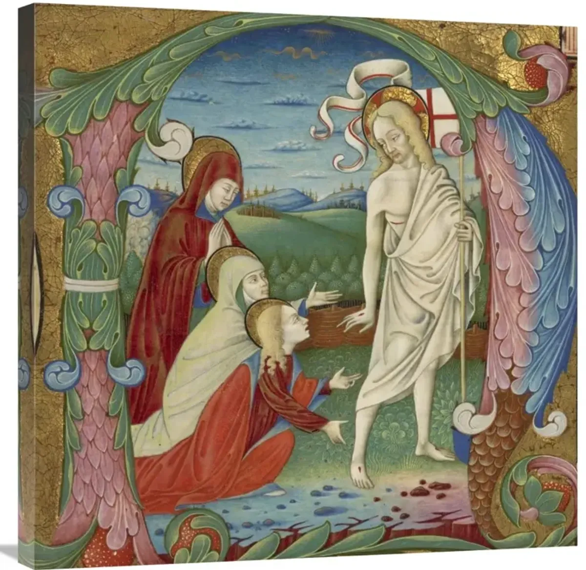 Cutting from an Antiphonal-Canvas Art-30x30