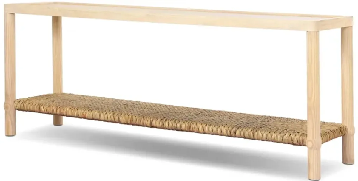 Gabriella Light Natural Sungkai Console Table