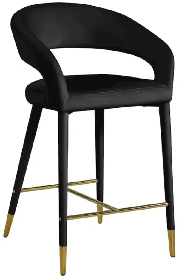 Meridian Furniture Destiny Velvet Stool
