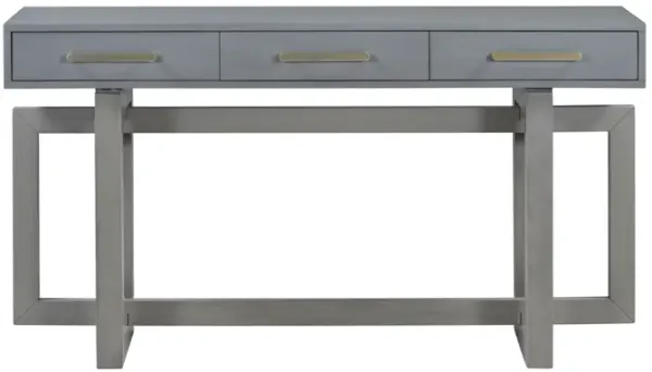 Merax Modern Console Table with Three Drawers
