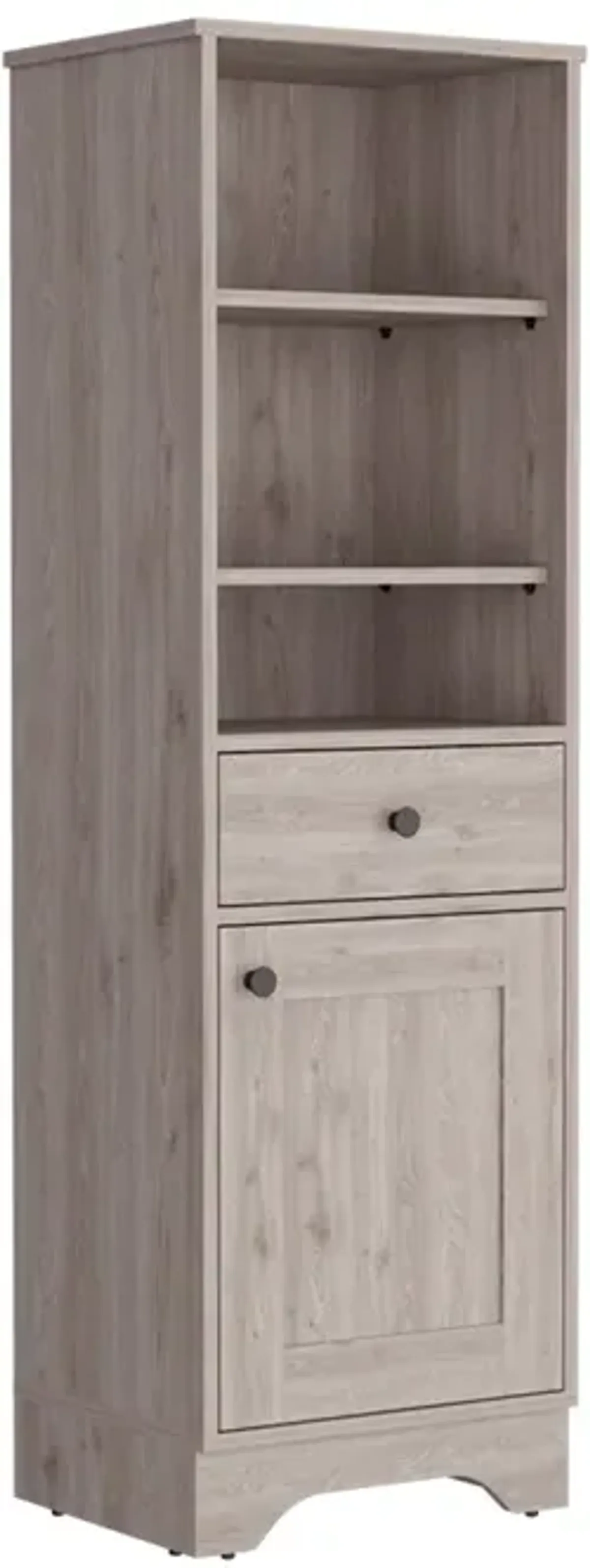 Linen Cabinet Burnedt, Bathroom, Light Gray