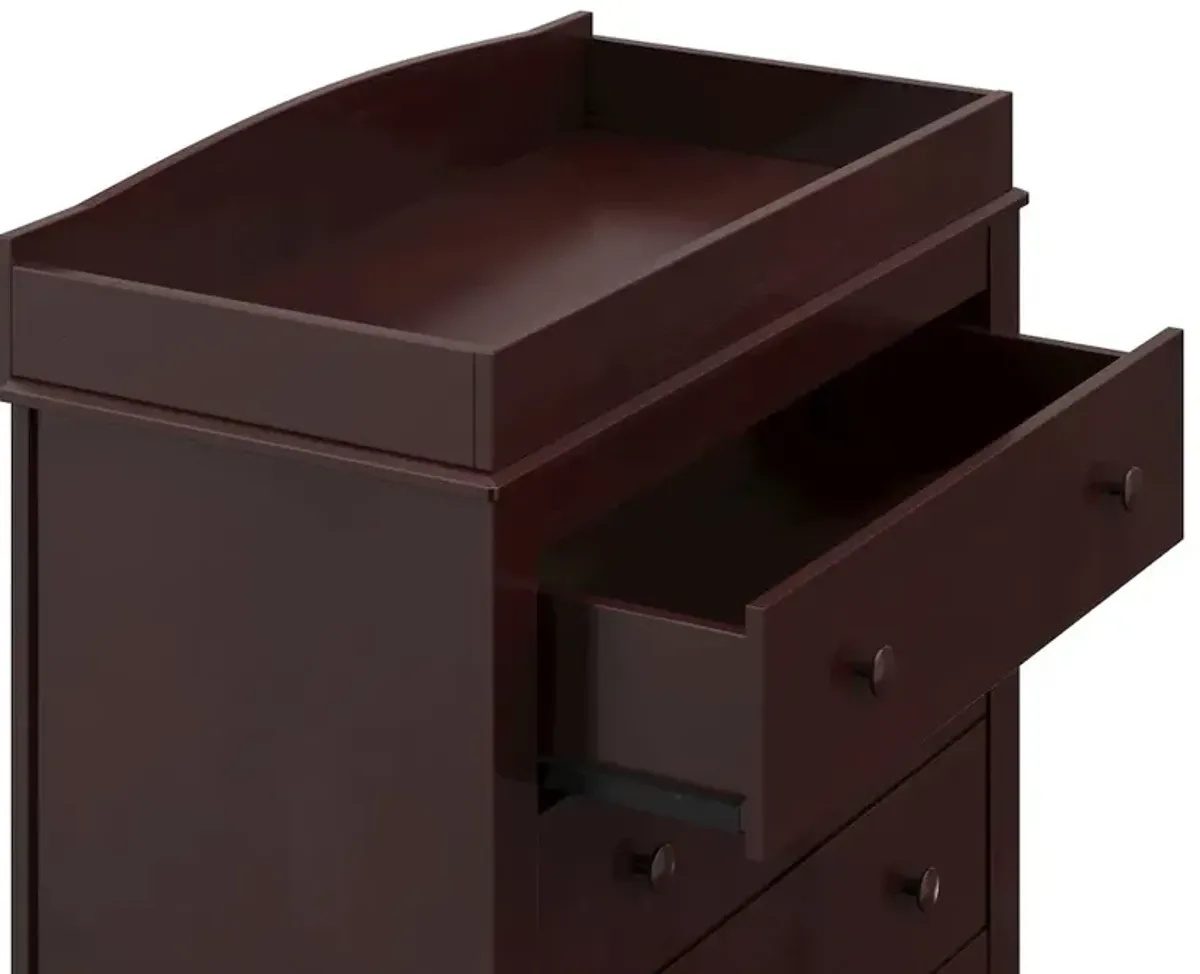 Graco Noah 3 Drawer Chest with Changing Topper (Espresso)