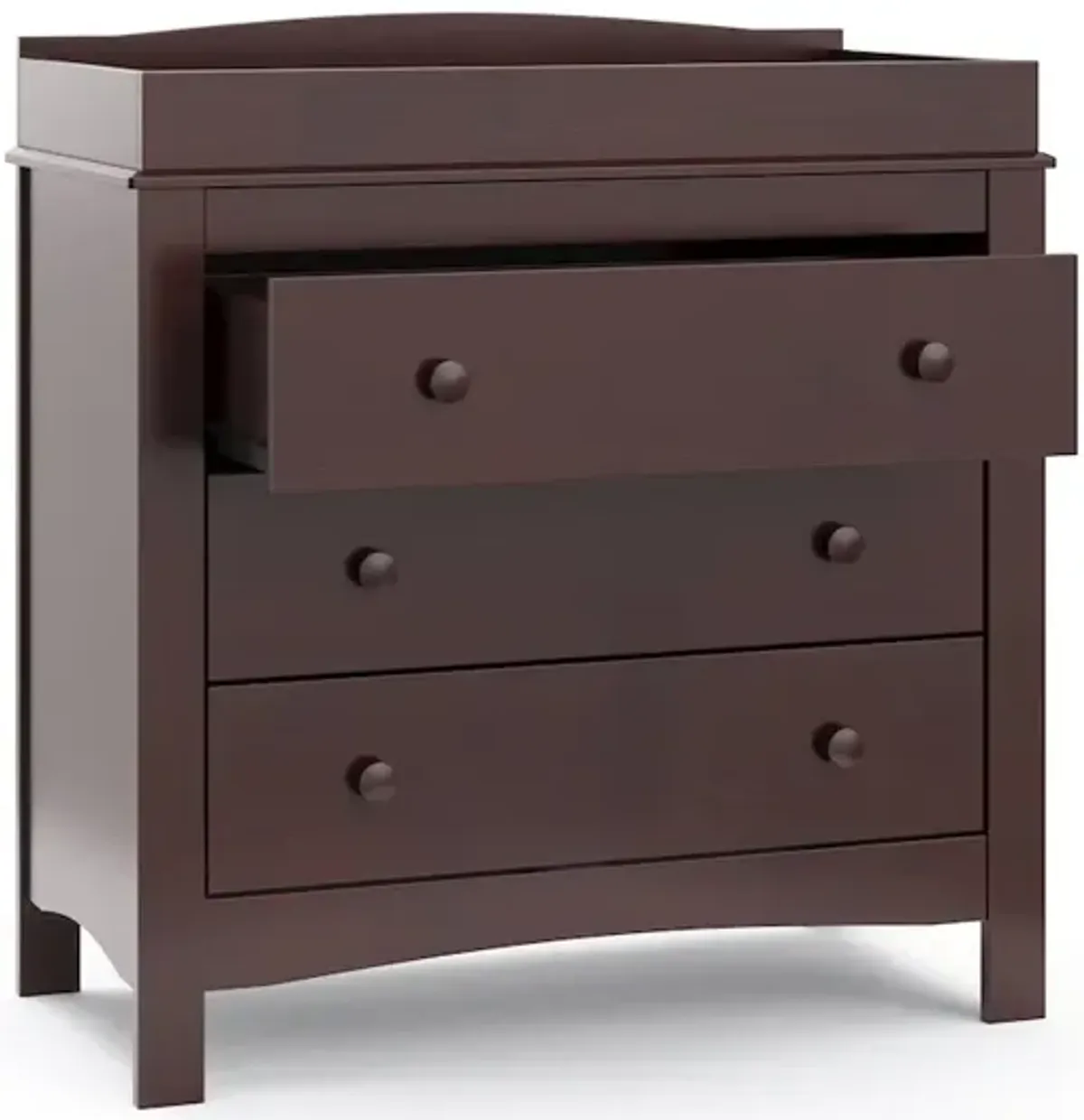 Graco Noah 3 Drawer Chest with Changing Topper (Espresso)