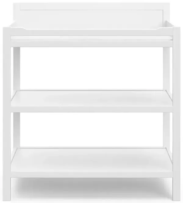 Storkcraft Alpine Changing Table (White) - Includes Water Resistant Changing Pad