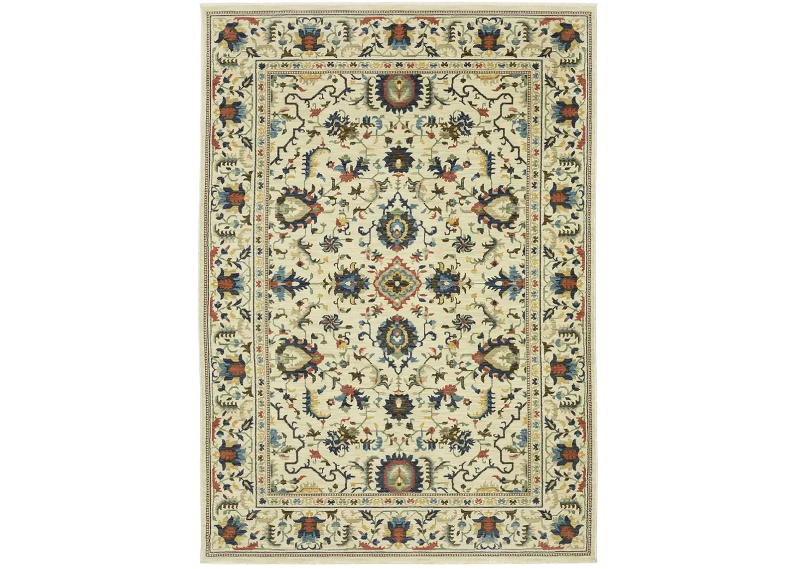 Francesca 3'3" x 5' Ivory Rug