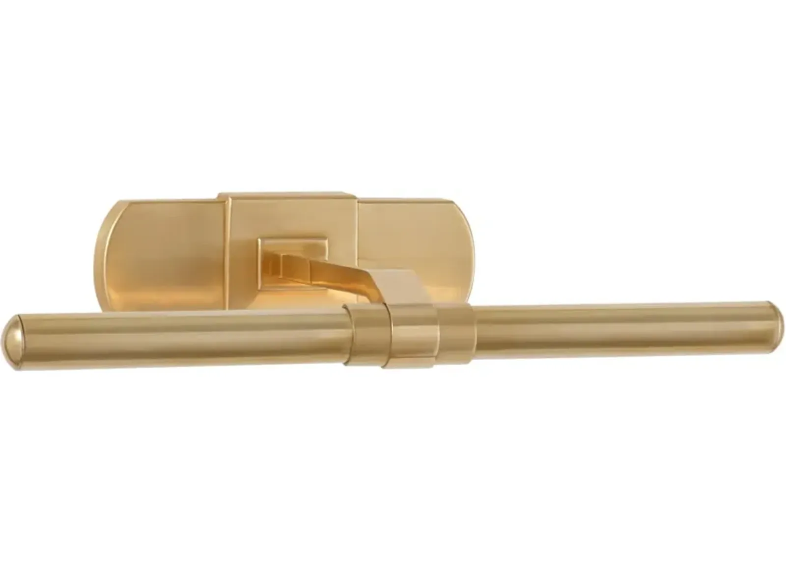 Langley 12" Picture Light in Natural Brass