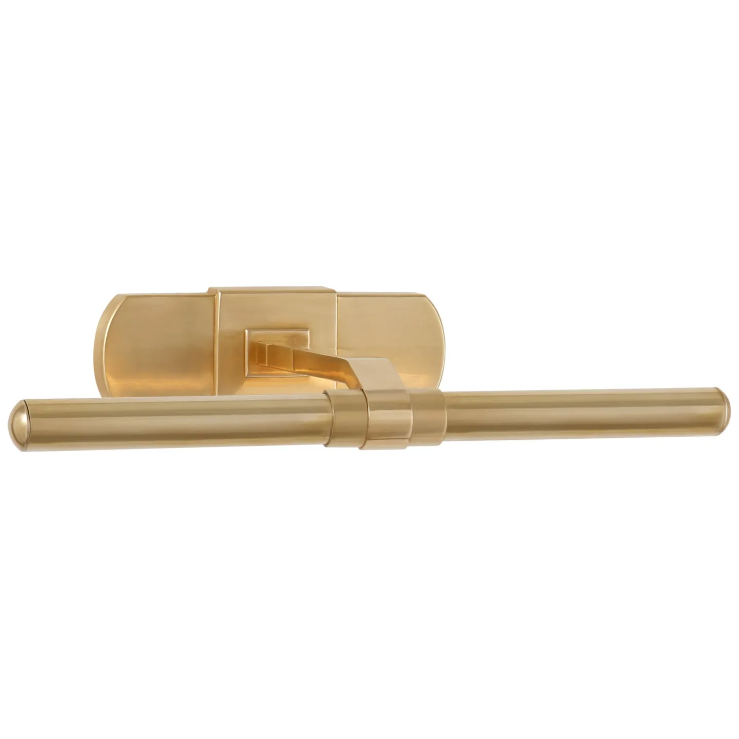 Langley 12" Picture Light in Natural Brass