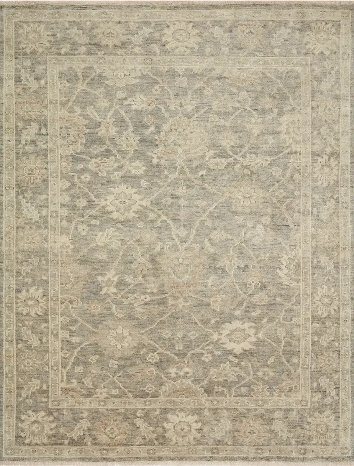 Helena HEL07 Silver/Ivory 8'6" x 11'6" Rug