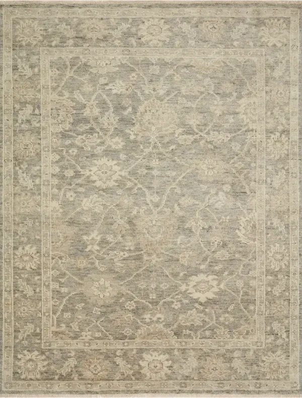 Helena HEL07 Silver/Ivory 8'6" x 11'6" Rug