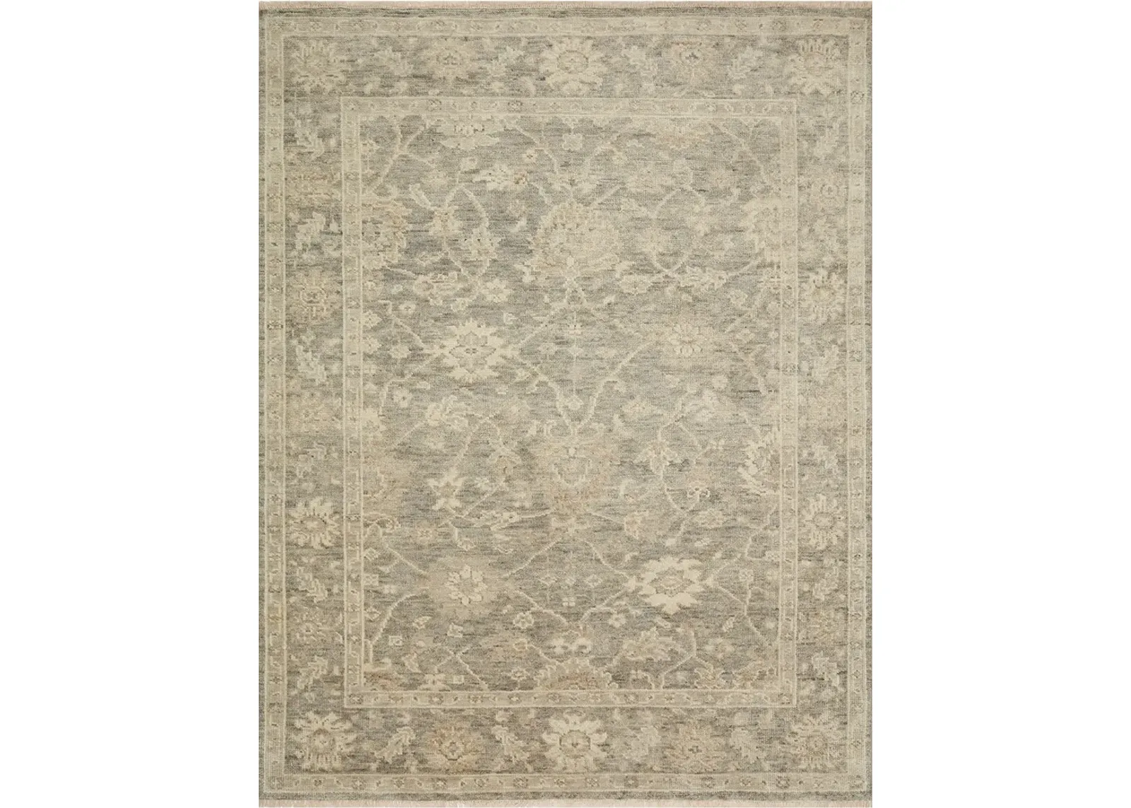 Helena HEL07 Silver/Ivory 8'6" x 11'6" Rug